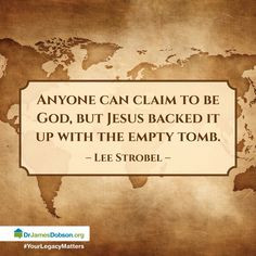 Lee Strobel #God #Jesus #emptytomb More