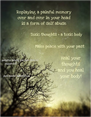 ... your past heal your thoughts and you heal your body from faster eft