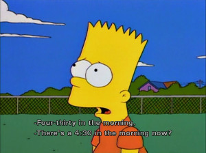 Funny Bart Simpsons Quote