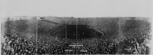 Formal dedication of the new Michigan Stadium, October 22, 1927 ...