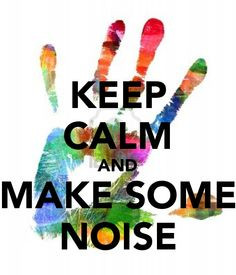 keep calm and make some noise more calm boards adorable quotes calm ...