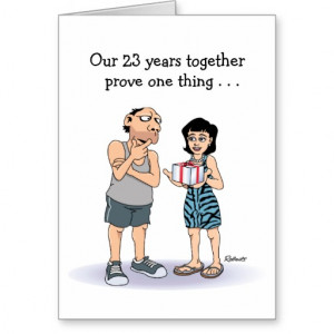 23rd Wedding Anniversary Card: Love