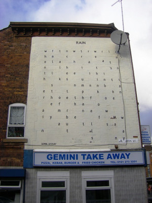 Lemn Sissay wall Poem