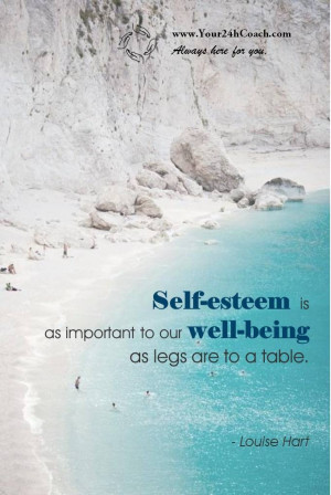 is as important to our well-being as legs are to a table, Louise Hart ...