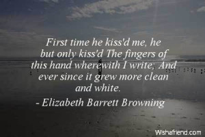 ... hand wherewith I write; And ever since it grew more clean and white