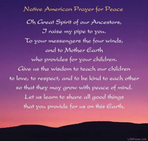 Native American Prayer About Death http://www.fibrotalk.com/forum ...