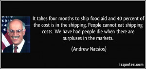 More Andrew Natsios Quotes