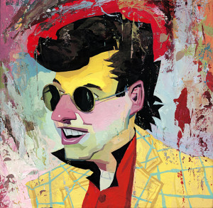 ... Pellegrino’s Perfectly Messy Portraits of Obscure Pop Culture Icons