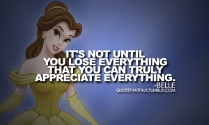 Belle quote. :) - disney-princess Fan Art