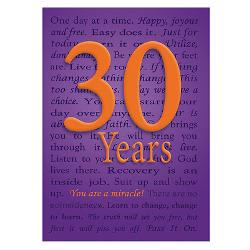 30_year_recover_birthday_greeting_card.jpg?height=250&width=250 ...