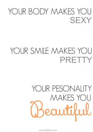 What Makes You Beautiful Quotes