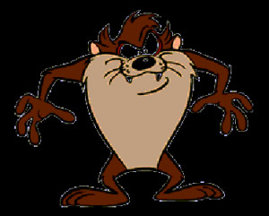 Tasmanian Devil Cartoon Character