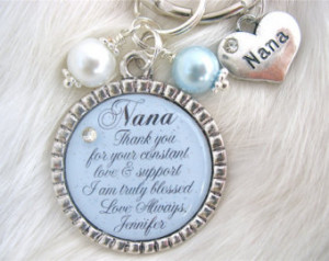 ... Nana necklace Beach Jewelry Love and Support Wedding Mothers Day Gift