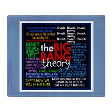Big Bang Quotes Throw Blanket for