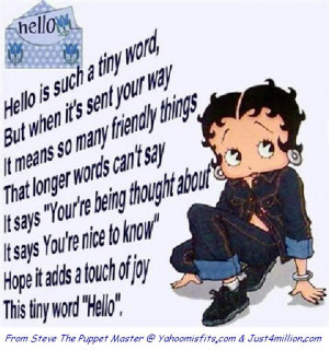 Thanksgiving Betty Boop Quotes for Facebook | Betty Boop :: Cartoon ...
