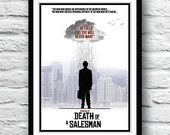 Mort de Salesman, d'Arthur Miller, citation affiche, décoration mu...