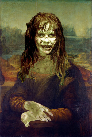 The Exorcist Mona Lisa Leonardo da Vinci