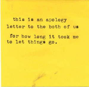apology letter to the both of us