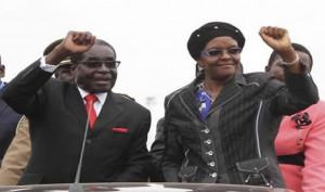 the wife of leader robert mugabe has gained a phd in orphanages