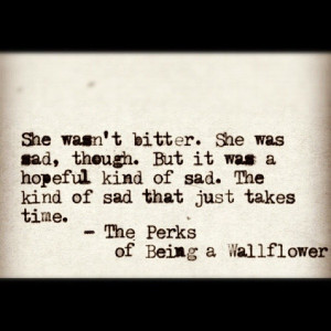 The Perks of Being a Wallflower. I. Love. This.