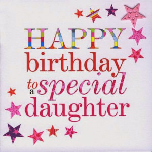 Birthday Greetings Card for daughter, Birthday Wishes Card for ...