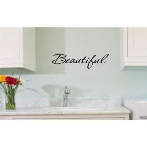 Life is Beautiful Vinyl wall art Inspirational quotes and