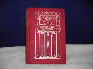 Murder of Delicia by Marie Corelli 1896 book vintage