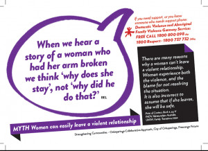 Myth: Domestic violence is a private matter, you shouldn’t get ...