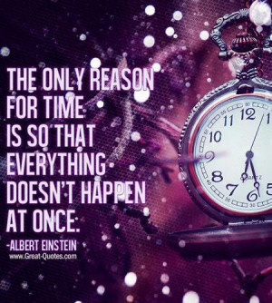 Albert einstein quotes sayings about time