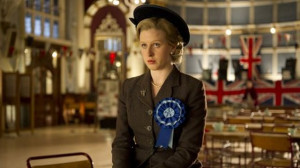 Alexandra Roach as a young Margaret Thatcher