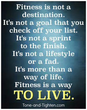 ... motivation – Fitness is more than a way of life – Gym inspiration