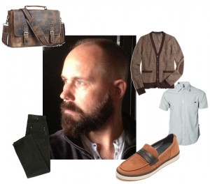 Casual-Style-For-Bald-Man-with-Beard-4.jpg (649×572)
