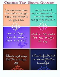 Corrie Ten Boom quote chart http://reneeannsmith.com/a/free-graphics ...