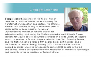 George Leonard, fully George Burr Leonard