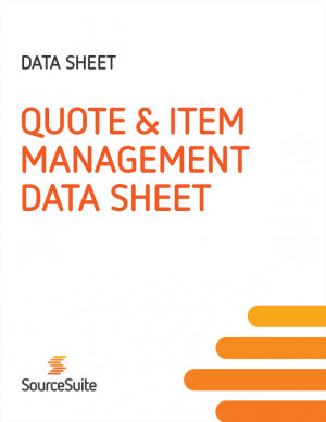 data sheet quote item management data sheet download