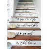 ... We Love, Words Text Quote Stairs or Wall Sticker Vinyl Mural Art Decal