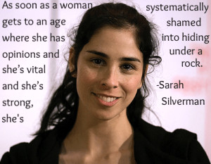 Sarah Silverman--The 5 Best Feminism Quotes About: Beauty ~From Jill ...