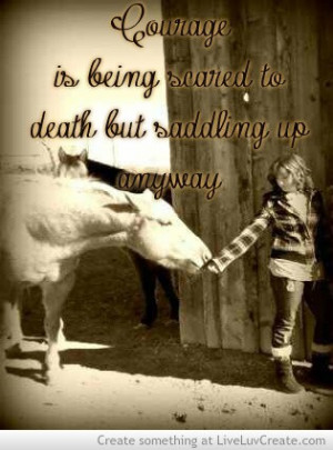 Courage Me Saddle Up John Wayne Country Girl Horses Pictures, Photos ...