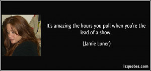 More Jamie Luner Quotes