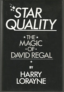 Quality The Magic of David Regal by Harry Lorayne 1987 First Edition