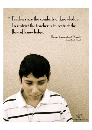 Manny M, 6th Grade. www.quotationals.org Quotationals Quote Bee.