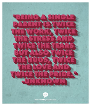 Quotes For Stressed Out Single Parents