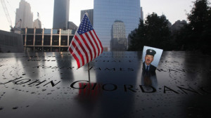 who died of the attacks of September 11, 2001, is seen at the 9/11 ...