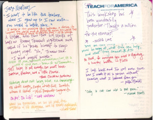 Collecting and Developing Ideas in Notebooks