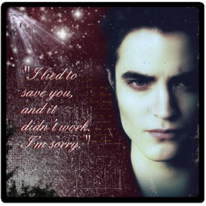 lied to save you, and it didn’t work. I’m sorry.'