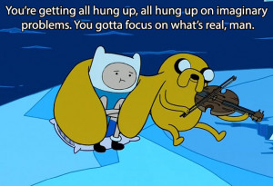 collection of inspiring quotes from Adventure Time