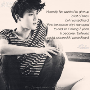 Inspirational Quotes From Exo Member