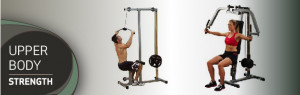 Upper Body Exercise Equipment: Get A Lat Machine, Tricep Machine ...