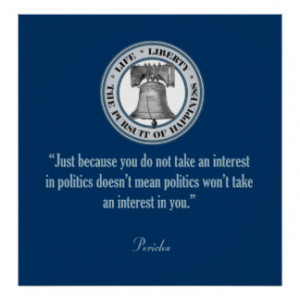 Pericles Quote Print