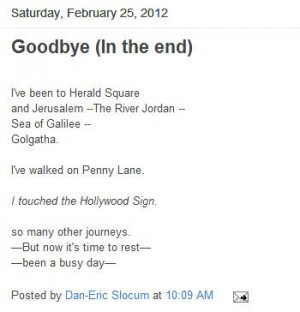 depressing poems written by teenagers